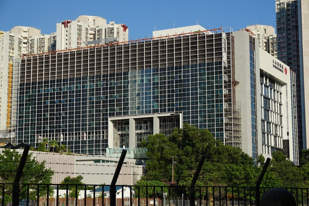 Tin Shui Wai Hospital in Hong Kong, where the boy received emergency care