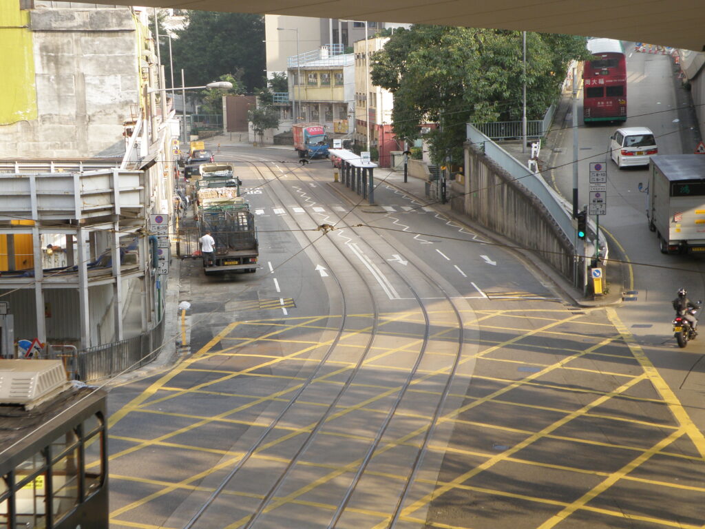 Shau Kei Wan Road at its east end, a contextual photograph for the Shau Kei Wan water outage